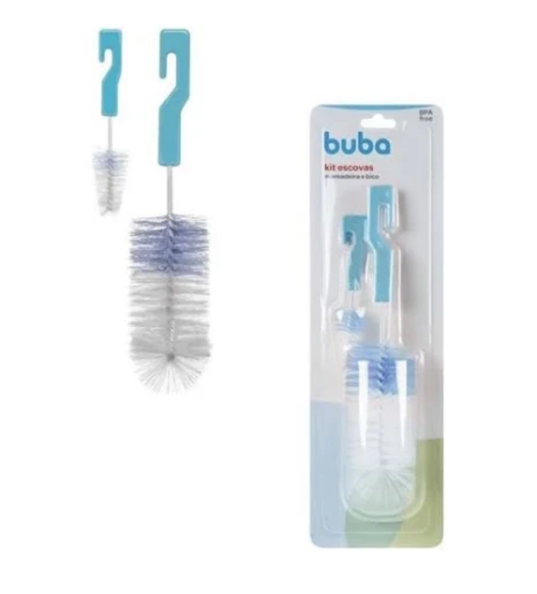 Kit escova de higiene para mamadeira