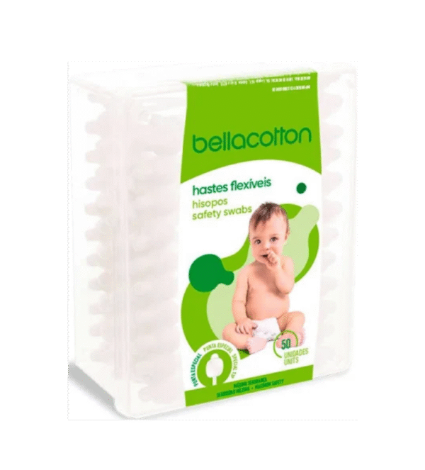 Cotonete para bebê