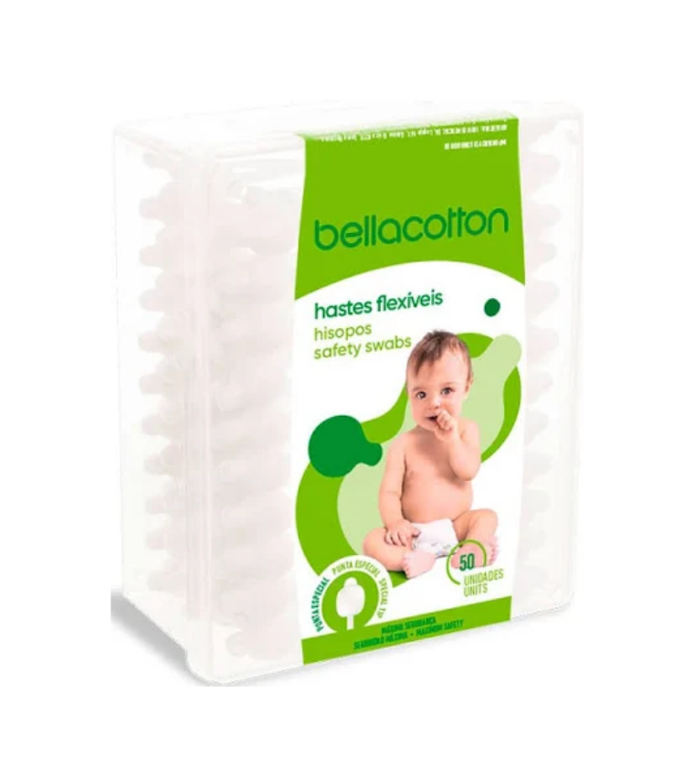Cotonete para bebê